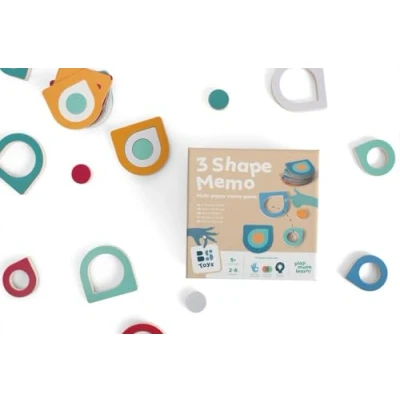 Afbeelding van BS Toys 3 Vormen Memo