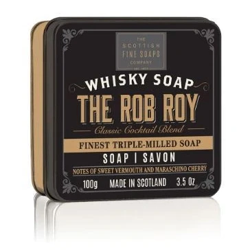 Afbeelding van Soap in a Tin Whisky Cocktail The Rob Roy Zeep 100 gr