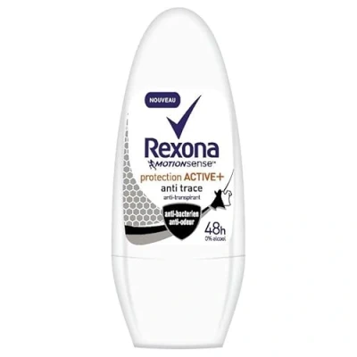 Afbeelding van Rexona Deo Roll on Protection Active + Invisible 6x 50ml Voordeelverpakking