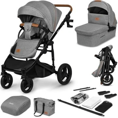 Afbeelding van Lionelo Kinderwagen Mari Tour Grey Stone