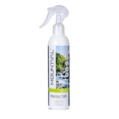 Afbeelding van Mountval Waterdichting Protector, impregnering van outdoorschoenen textiel, nubuck, wild en traditioneel leer, geschikt voor Gore Tex, Transparant neutraal, 300,00 ml, neutraal