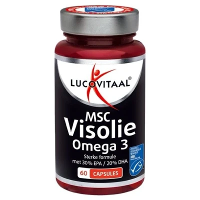 Afbeelding van Stapel tot 60% korting Lucovitaal MSC Visolie Omega 3 (60 capsules)