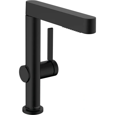 Afbeelding van Hansgrohe Finoris 1 greeps wastafelkraan 230 2 jet met uittrekbare