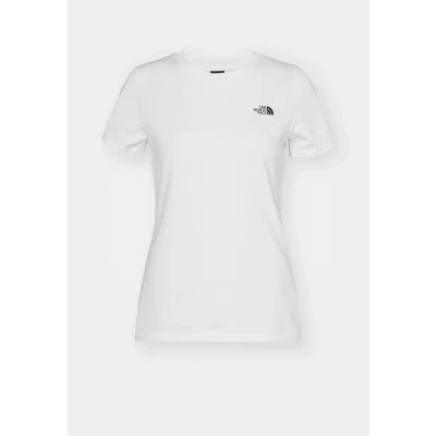 Afbeelding van The North Face Simple DOME TEE Tshirt basic, Dames, Maat: XS, White