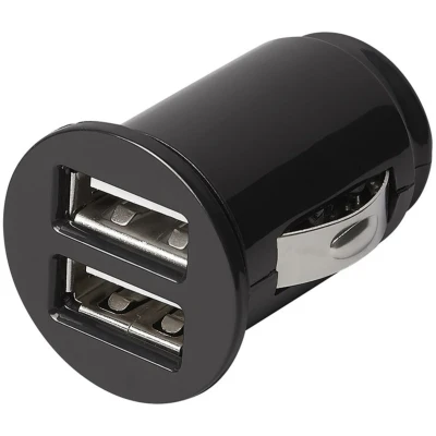 Afbeelding van Pro Plus Mini Autolader USB Lader 2 Weg 12 Volt en 24 2100mA
