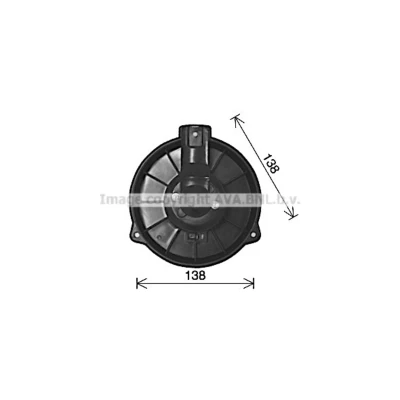 Afbeelding van Ava Cooling Kachelventilator HD8318