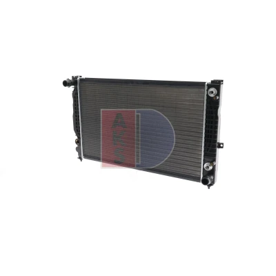 Afbeelding van AKS DASIS 480011N Radiateur voor voertuigen met/zonder airco 630 397 36 Automatische versnellingsbak Koelribben mechanisch gelast