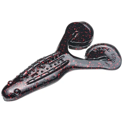 Afbeelding van Strike King Rage Toad 10cm (5 pcs) Kleur : Black Neon