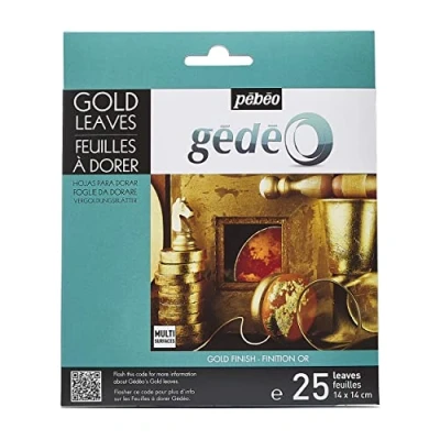 Afbeelding van Gedeo Gedéo goudfolie, 0,02 x 15,5 18,5 cm, 25 stuks