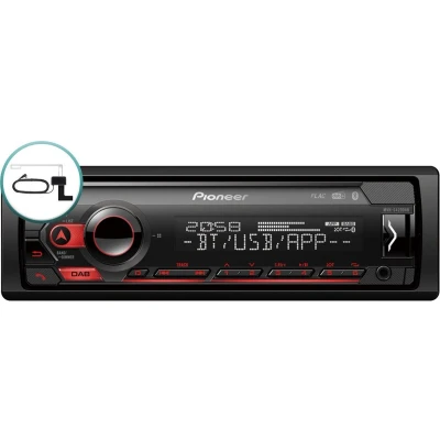 Afbeelding van Pioneer MVH S420DAB Autoradio met DAB+