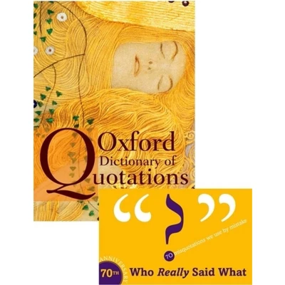 Afbeelding van Oxford Dictionary of Quotations