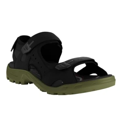 Afbeelding van ECCO Offroad Outdoorsandalen, Heren, Maat: 43, Black/acorn Nubukleer