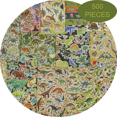 Afbeelding van Mega Stickerset Dinosaurus, 500st.