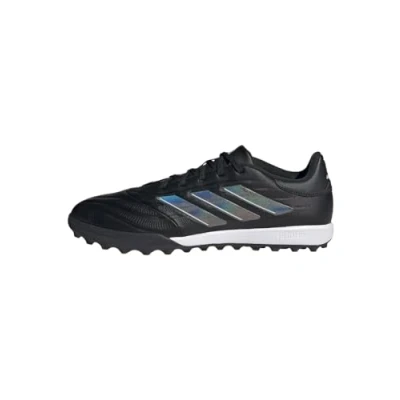Afbeelding van adidas Performance COPA PURE 2 League TF Voetbalschoenen voor kunstgras, Heren, Maat: 40 2/3, Core black/carbon/grey one Leer/ synthetisch