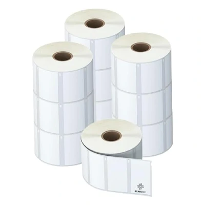 Afbeelding van STAR BOX Set van 10 etiketten compatibel met Dymo 11354, zelfklevend, 57 mm x 32 mm, LabelWriter &amp; Seiko printers, grote 450 en 4XL (10)
