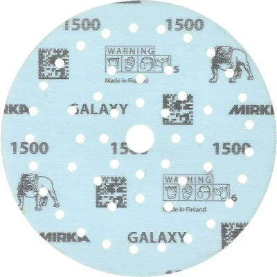 Afbeelding van MIRKA Galaxy schuurschijven 150mm 50 stuks P60