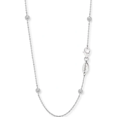 Afbeelding van Engelsrufer Ketting ERN 80 LILMOON ZI Lengte CM Gerhodineerd sterling zilver