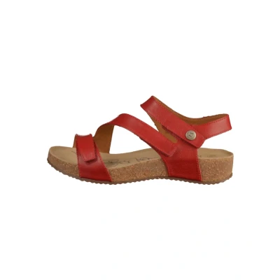 Afbeelding van Josef Seibel Sandalen, Dames, Maat: 37, Red Leer