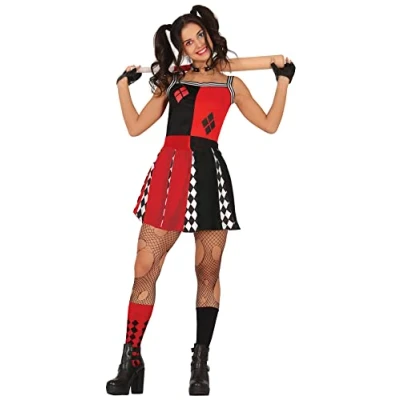 Afbeelding van Fiestas Guirca Harlequin Cheerleader dames (L)