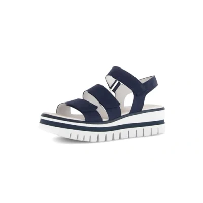 Afbeelding van Gabor Sandalen met riempjes voor dames, Blauw 16, 38 EU