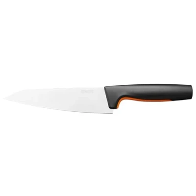 Afbeelding van Fiskars Koksmes, functionele vorm, totale lengte: 29 cm, Japans roestvrij staal/kunststof, 1057535