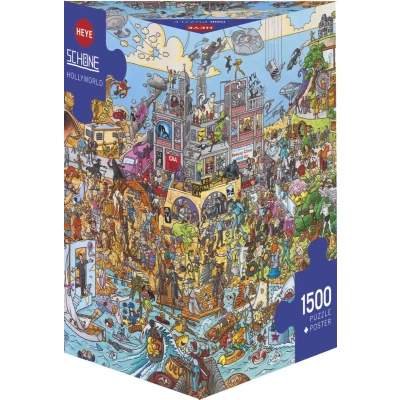 Afbeelding van Puzzel Hollyworld 1500 3 hkg.Heye