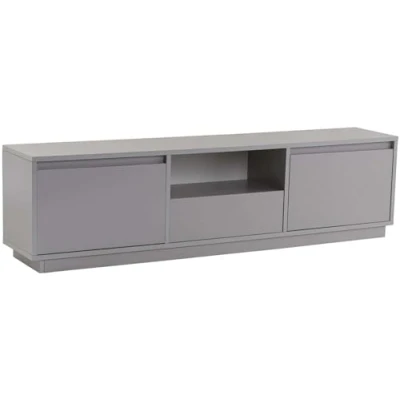 Afbeelding van Asir TV meubel Grijs 160 x 29,5 42 cm