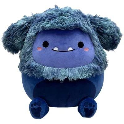 Image de Peluche Squishmallows Dani Bigfoot 40 cm Bleu Marine