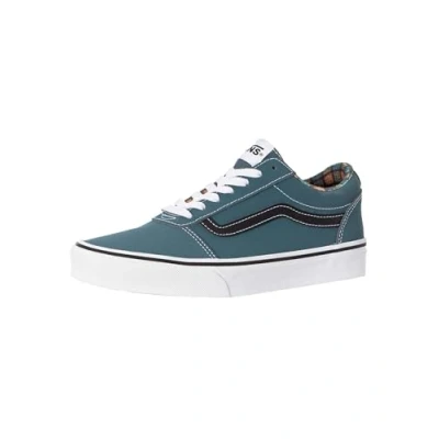 Afbeelding van Vans Ward Sneakers voor heren, Cozy Blue White plaid