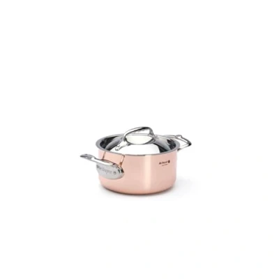 Afbeelding van de Buyer prima matera braadpan koper/rvs 16 cm inductie