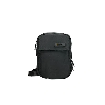 Afbeelding van National Geographic Crossbodytas / Schoudertas Academy N13901 Zwart