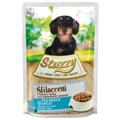 Afbeelding van Stuzzy Speciality Maaltijdzakje Adult 100 g Hondenvoer Witvis