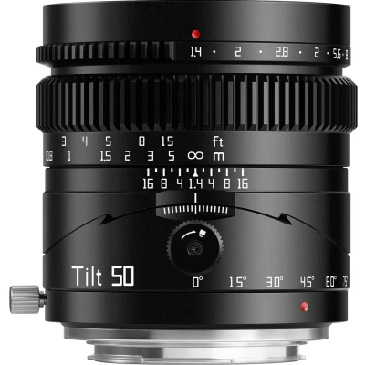 Afbeelding van TT Artisan Cameralens Tilt 50mm F1.4 voor Sony E, zwart