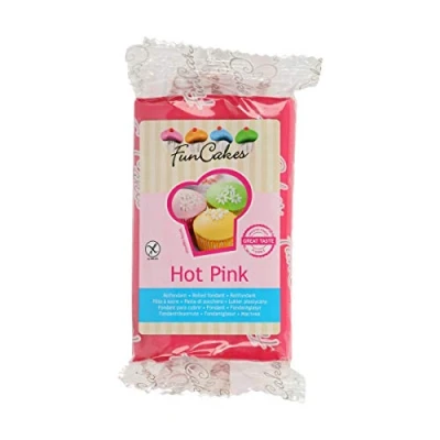 Afbeelding van FunCakes Rolfondant Donkerroze 250g