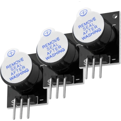 Afbeelding van AZDelivery 3 x KY 012 Actieve Piëzo Zoemer Alarmmodule compatibel met Arduino Inclusief E Book!