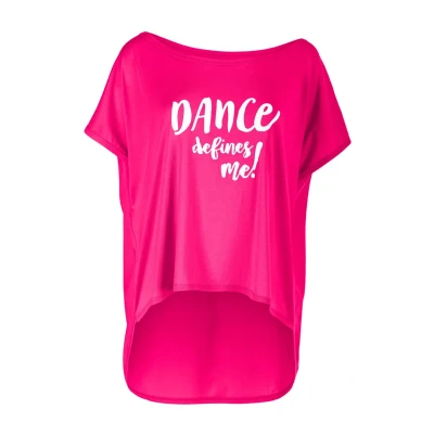 Afbeelding van Winshape MCT017 Ultra Light Tshirt print, Dames, Maat: XXL, Deep pink