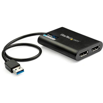 Afbeelding van Kabel DisplayPort USB 3.0 Startech USB32DP24K60 Zwart