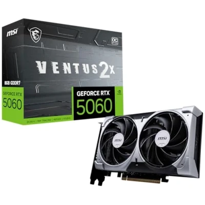 Image de Carte graphique MSI RTX 5060 8 Go Ventus 2X OC GDDR7 DLSS4