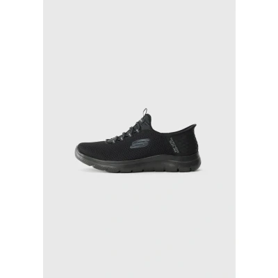 Afbeelding van Skechers Summits Baskets haut de gamme pour homme, Bordure en maille noire., 41 EU