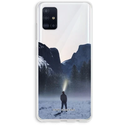 Afbeelding van hoesje geschikt voor Samsung Galaxy A51 4G Wanderlust Soft Cover Telefoonhoesje Bescherming aan alle Kanten en Schermrand