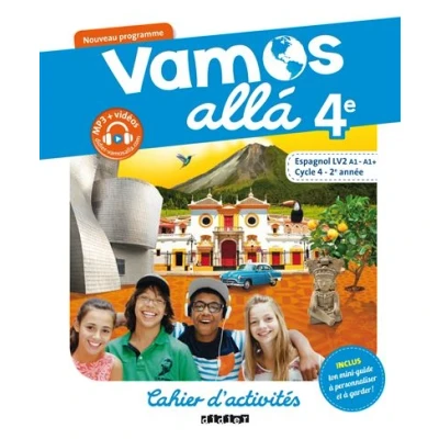 Image de Vamos allá 4e LV2 Espagnol Ed.2017 Cahier d&#039;activités