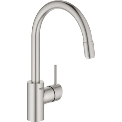 Afbeelding van GROHE Concetto keukenmengkraan met hoge uitloop en uittrekbare