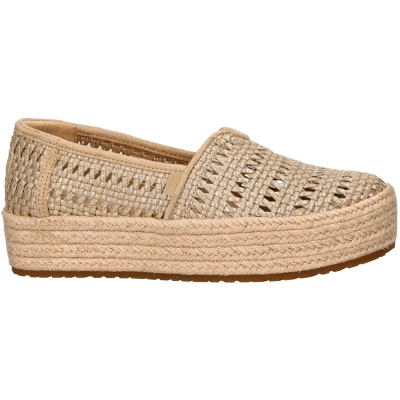 Afbeelding van TOMS Valencia Espadrilles, Dames, Maat: 38, Gold Textiel