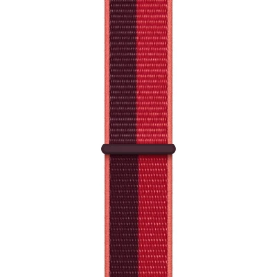 Afbeelding van Apple origineel Sport Loop Watch 38mm / 40mm 41mm (PRODUCT) Red 5th Gen ML8F3ZM/A
