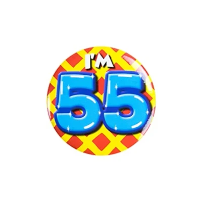 Afbeelding van Paperdreams Button Klein I&#039;m 75