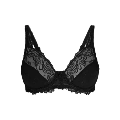 Afbeelding van Hunkemöller DIVA Beugel BH, Dames, Maat: 75B, Black