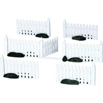 Afbeelding van Plastic picket fence LEMAX