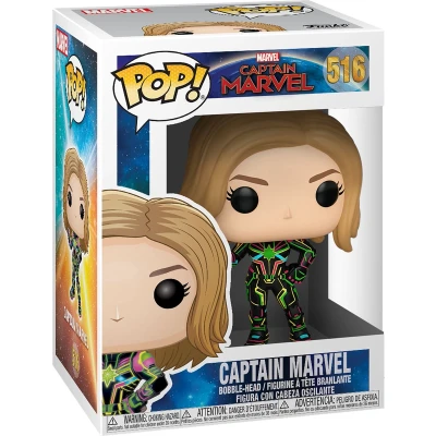 Afbeelding van Funko Pop! Captain Marvel with Neon Suit