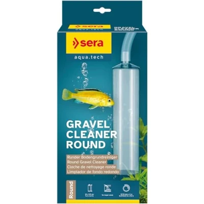 Afbeelding van sera Gravel Cleaner Round Ronde bodemreiniger ø 24 cm Met Slang 2 meter