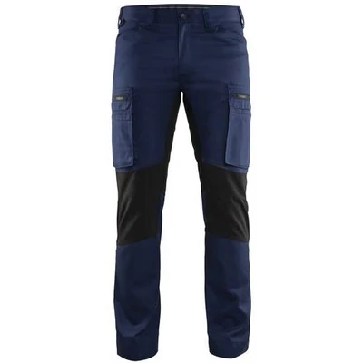 Image de Pantalon services stretch marine/noir